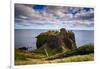 Dunnottar Castle Outside of Stonehaven, Aberdeenshire, Scotland, United Kingdom, Europe-Jim Nix-Framed Photographic Print