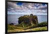 Dunnottar Castle Outside of Stonehaven, Aberdeenshire, Scotland, United Kingdom, Europe-Jim Nix-Framed Photographic Print