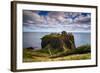 Dunnottar Castle Outside of Stonehaven, Aberdeenshire, Scotland, United Kingdom, Europe-Jim Nix-Framed Photographic Print