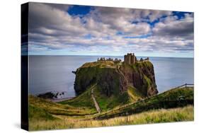 Dunnottar Castle Outside of Stonehaven, Aberdeenshire, Scotland, United Kingdom, Europe-Jim Nix-Stretched Canvas