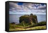 Dunnottar Castle Outside of Stonehaven, Aberdeenshire, Scotland, United Kingdom, Europe-Jim Nix-Framed Stretched Canvas