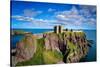 Dunnottar Castle Outside of Stonehaven, Aberdeenshire, Scotland, United Kingdom, Europe-Jim Nix-Stretched Canvas