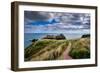 Dunnottar Castle Outside of Stonehaven, Aberdeenshire, Scotland, United Kingdom, Europe-Jim Nix-Framed Photographic Print