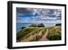 Dunnottar Castle Outside of Stonehaven, Aberdeenshire, Scotland, United Kingdom, Europe-Jim Nix-Framed Photographic Print