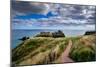 Dunnottar Castle Outside of Stonehaven, Aberdeenshire, Scotland, United Kingdom, Europe-Jim Nix-Mounted Photographic Print