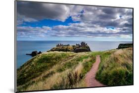 Dunnottar Castle Outside of Stonehaven, Aberdeenshire, Scotland, United Kingdom, Europe-Jim Nix-Mounted Photographic Print