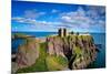 Dunnottar Castle Outside of Stonehaven, Aberdeenshire, Scotland, United Kingdom, Europe-Jim Nix-Mounted Photographic Print