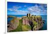 Dunnottar Castle Outside of Stonehaven, Aberdeenshire, Scotland, United Kingdom, Europe-Jim Nix-Framed Premium Photographic Print