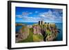 Dunnottar Castle Outside of Stonehaven, Aberdeenshire, Scotland, United Kingdom, Europe-Jim Nix-Framed Photographic Print