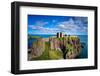 Dunnottar Castle Outside of Stonehaven, Aberdeenshire, Scotland, United Kingdom, Europe-Jim Nix-Framed Photographic Print