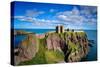 Dunnottar Castle Outside of Stonehaven, Aberdeenshire, Scotland, United Kingdom, Europe-Jim Nix-Stretched Canvas