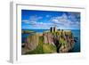 Dunnottar Castle Outside of Stonehaven, Aberdeenshire, Scotland, United Kingdom, Europe-Jim Nix-Framed Photographic Print