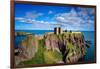 Dunnottar Castle Outside of Stonehaven, Aberdeenshire, Scotland, United Kingdom, Europe-Jim Nix-Framed Photographic Print