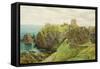 Dunnottar Castle-Sir George Reid-Framed Stretched Canvas