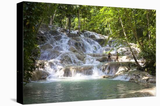 Dunns River Falls, Ocho Rios, Jamaica, West Indies, Caribbean, Central America-Doug Pearson-Stretched Canvas