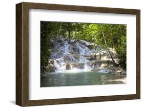 Dunns River Falls, Ocho Rios, Jamaica, West Indies, Caribbean, Central America-Doug Pearson-Framed Photographic Print