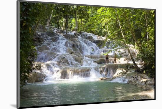 Dunns River Falls, Ocho Rios, Jamaica, West Indies, Caribbean, Central America-Doug Pearson-Mounted Photographic Print