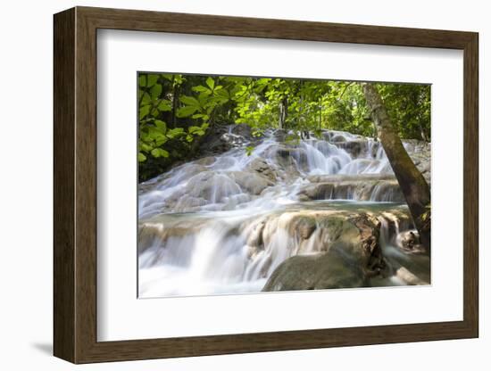 Dunns River Falls, Ocho Rios, Jamaica, West Indies, Caribbean, Central America-Doug Pearson-Framed Photographic Print