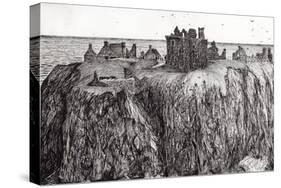 Dunottar Castle, 2007-Vincent Alexander Booth-Stretched Canvas