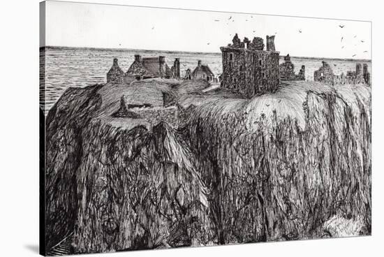 Dunottar Castle, 2007-Vincent Alexander Booth-Stretched Canvas