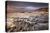 Dunraven Bay on the Glamorgan Heritage Coast, South Wales. Winter-Adam Burton-Stretched Canvas