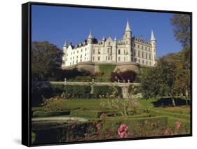 Dunrobin Castle and Grounds, Near Golspie, Scotland, UK, Europe-Julia Thorne-Framed Stretched Canvas