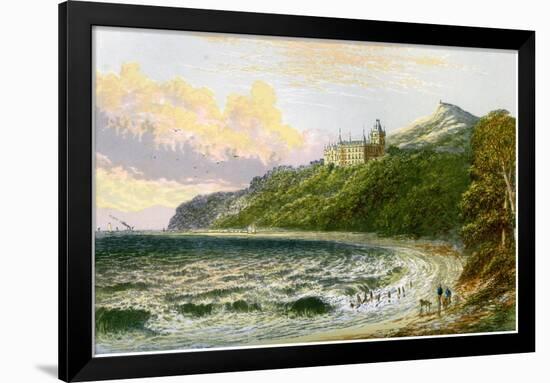 Dunrobin Castle, Sutherland, Scotland, Home of the Duke of Sutherland, C1880-AF Lydon-Framed Giclee Print