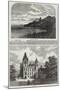Dunrobin Castle, the Seat of the Duke of Sutherland, in Scotland-Samuel Read-Mounted Giclee Print
