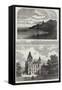 Dunrobin Castle, the Seat of the Duke of Sutherland, in Scotland-Samuel Read-Framed Stretched Canvas