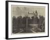 Dunrobin Castle, the Seat of the Duke of Sutherland, Visited by the Queen-Samuel Read-Framed Giclee Print