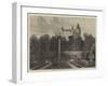 Dunrobin Castle, the Seat of the Duke of Sutherland, Visited by the Queen-Samuel Read-Framed Giclee Print