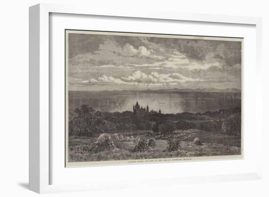 Dunrobin Castle, the Seat of the Duke of Sutherland-Samuel Read-Framed Giclee Print