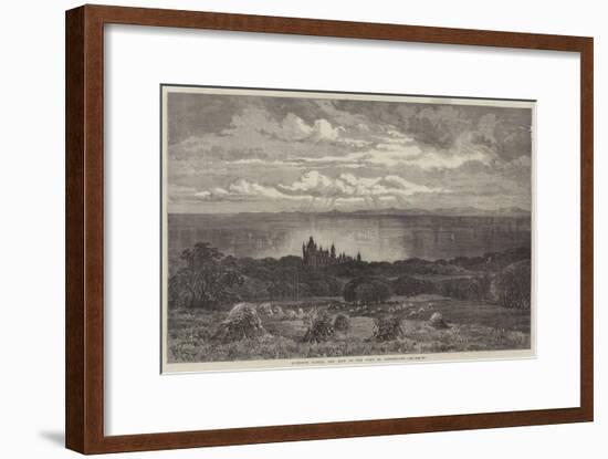 Dunrobin Castle, the Seat of the Duke of Sutherland-Samuel Read-Framed Giclee Print