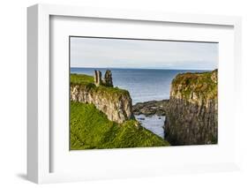 Dunseverick Castle Near the Giants Causeway-Michael Runkel-Framed Photographic Print