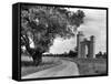 Dunstall Castle Folly-J Chettleburgh-Framed Stretched Canvas