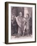 Dunstan Dragging Edwy from the Presence of Elgiva-Henry Marriott Paget-Framed Giclee Print