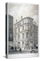 Dunstan House, on the Corner of Fleet Street and Whitefriars Street, City of London, C1842-G Moore-Stretched Canvas