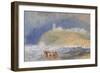 Dunstanborough Castle, Northumberland, C.1829-J. M. W. Turner-Framed Giclee Print