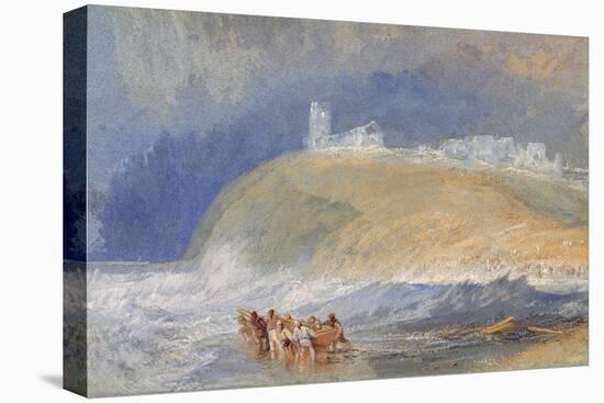 Dunstanborough Castle, Northumberland, C.1829-J. M. W. Turner-Stretched Canvas