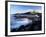 Dunstanburgh Castle, a National Trust Property, from Embleton Bay, Northumberland, England-Lee Frost-Framed Photographic Print