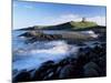 Dunstanburgh Castle, a National Trust Property, from Embleton Bay, Northumberland, England-Lee Frost-Mounted Photographic Print