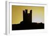 Dunstanburgh Castle at Dawn, Northumberland, England, United Kingdom, Europe-Peter Barritt-Framed Photographic Print