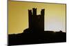 Dunstanburgh Castle at Dawn, Northumberland, England, United Kingdom, Europe-Peter Barritt-Mounted Photographic Print