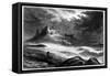 Dunstanburgh Castle, C1850-null-Framed Stretched Canvas