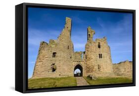 Dunstanburgh Castle, Northumberland, England, United Kingdom, Europe-Gary Cook-Framed Stretched Canvas