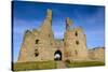 Dunstanburgh Castle, Northumberland, England, United Kingdom, Europe-Gary Cook-Stretched Canvas