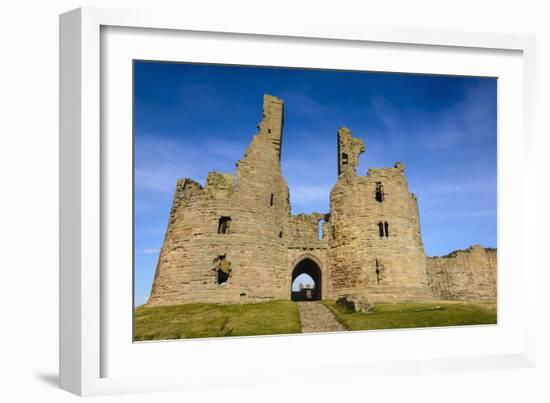 Dunstanburgh Castle, Northumberland, England, United Kingdom, Europe-Gary Cook-Framed Photographic Print