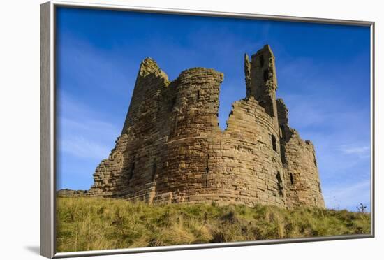 Dunstanburgh Castle, Northumberland, England, United Kingdom, Europe-Gary Cook-Framed Photographic Print