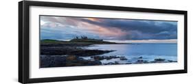 Dunstanburgh Castle, Northumberland, England, United Kingdom, Europe-John Alexander-Framed Premium Photographic Print