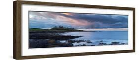 Dunstanburgh Castle, Northumberland, England, United Kingdom, Europe-John Alexander-Framed Photographic Print